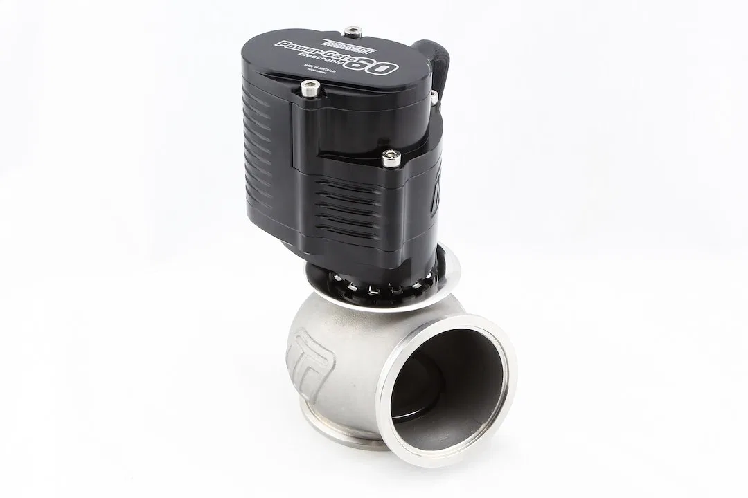 TS-0555-1502 – TURBOSMART Turbocharger Wastegate, Black 60 Millimeter External Electronic